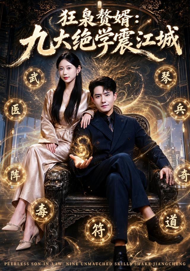 狂枭赘婿：九大绝学震江城封面图